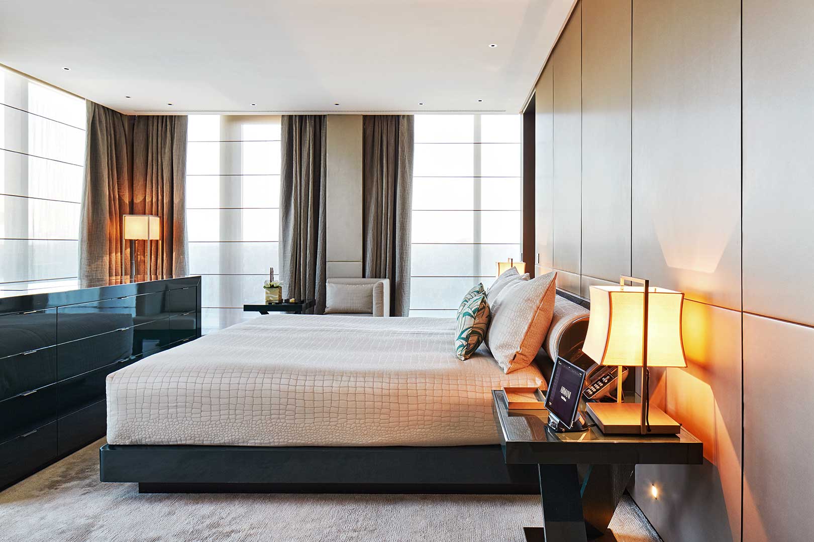 armani hotel room