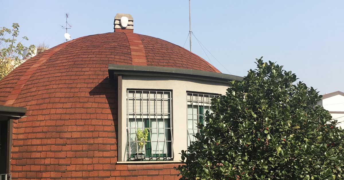 The igloo houses of Villaggio dei giornalisti Flawless Milano