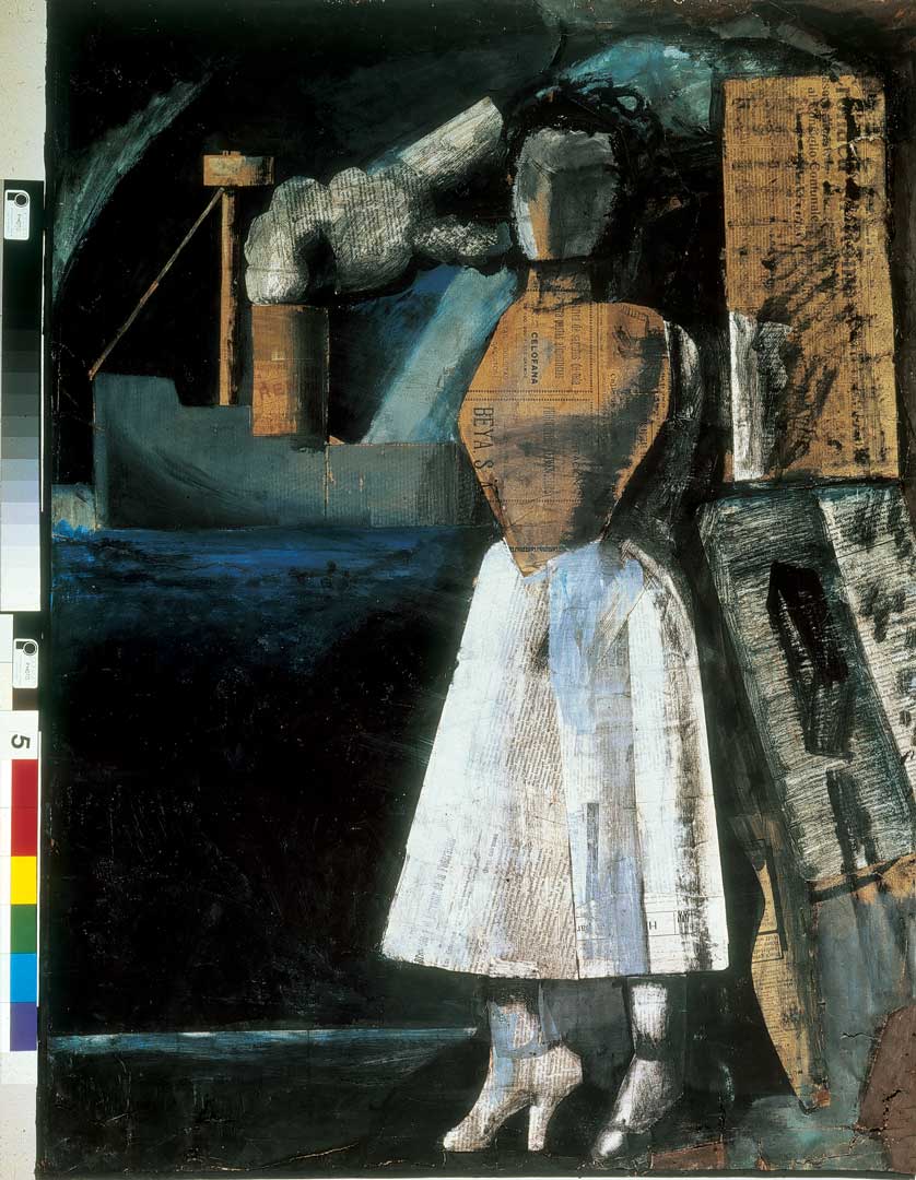 Riproduzione del dipinto La Venere dei Porti di Sironi