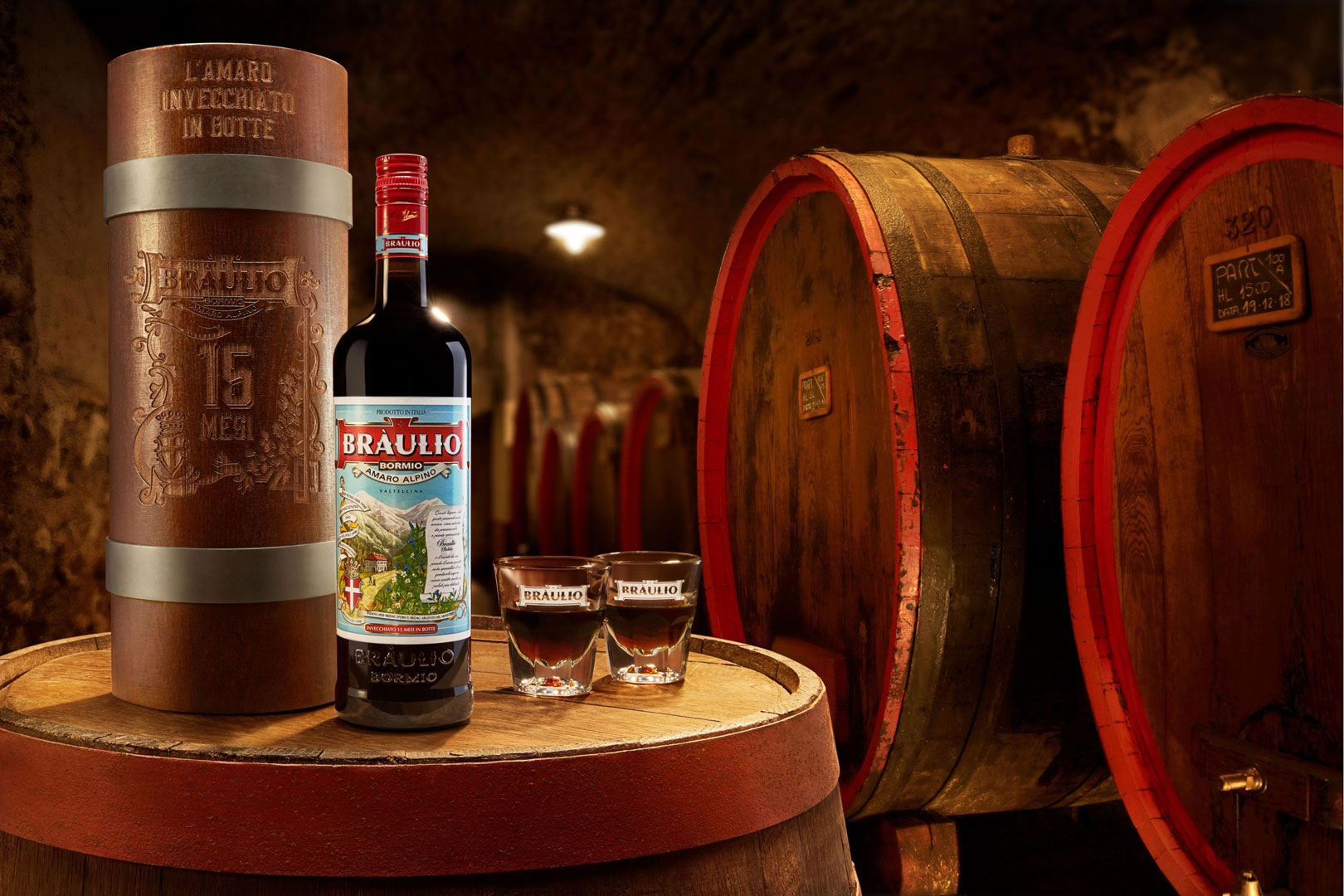 La Limited Edition Braulio, invecchiata 15 mesi nelle botti di rovere di Slavonia